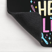 Ich habe Kopf Lice Funny Retro Offensive Aneignung Mousepad (Ecke)