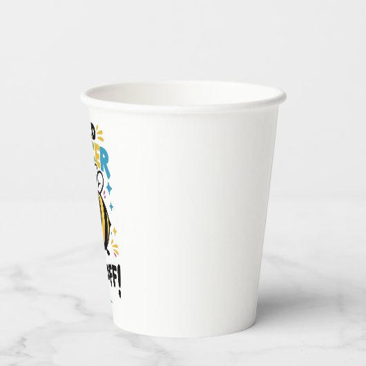 Ich habe Krebs abgesagt Pappbecher (Rückseite)