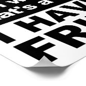 Ich habe Kühlschrank Funny Poster (Ecke)