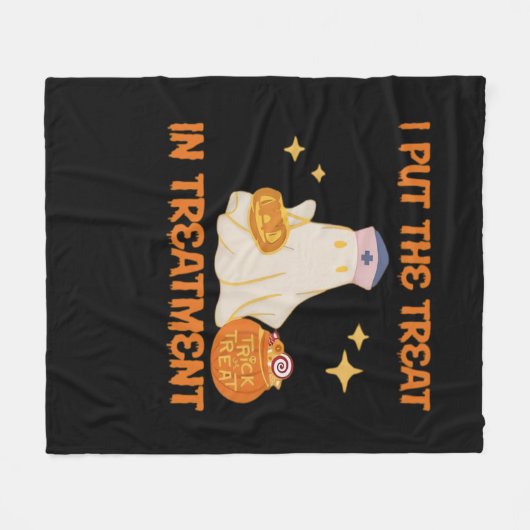 Ich habe Leckerei in die Behandlung Retro Funny Nu Fleecedecke (Vorderseite (Horizontal))