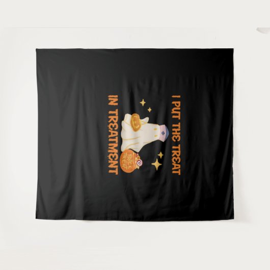 Ich habe Leckerei in die Behandlung Retro Funny Nu Wandteppich (Vorderseite (Horizontal))