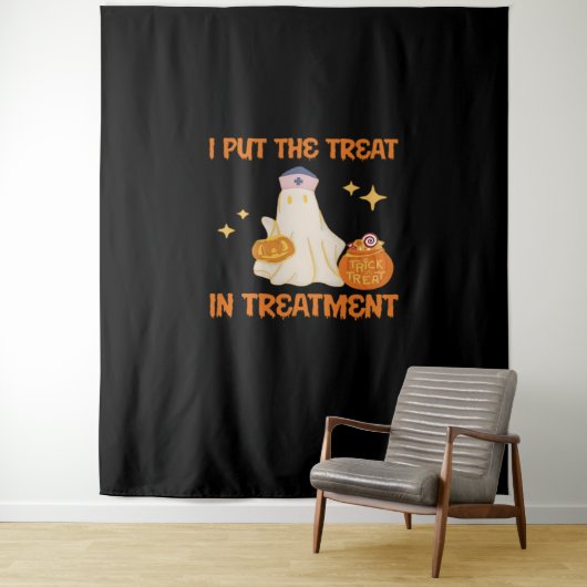 Ich habe Leckerei in die Behandlung Retro Funny Nu Wandteppich (Beispiel)