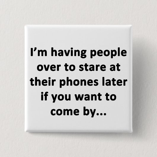 Ich habe Leute über Button (Vorderseite)