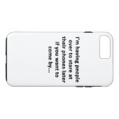 Ich habe Leute über Case-Mate iPhone Hülle (Rückseite (Horizontal))