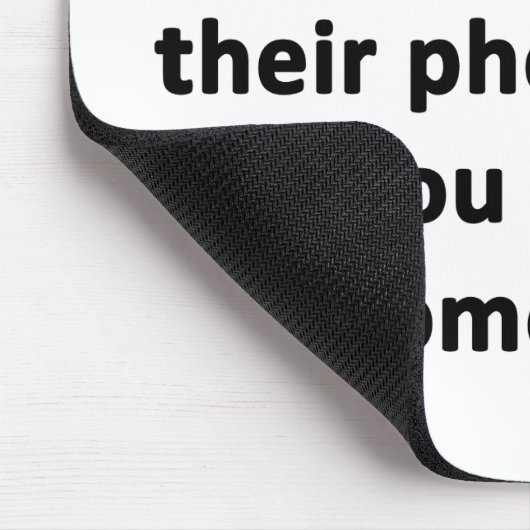 Ich habe Leute über Mousepad (Ecke)