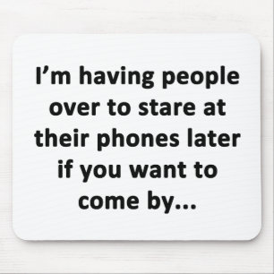 Ich habe Leute über Mousepad