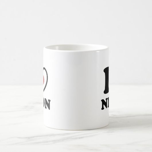 ICH HABE [LIEBE] NIHON KAFFEE TASSE (Mittel)