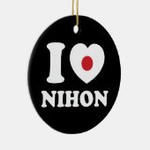 ICH HABE [LIEBE] NIHON KERAMIK ORNAMENT (Rechts)