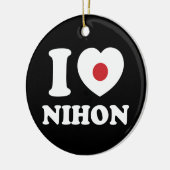 ICH HABE [LIEBE] NIHON KERAMIK ORNAMENT (Links)