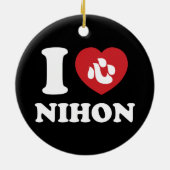 ICH HABE [LIEBE] NIHON KERAMIK ORNAMENT (Hinten)