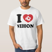 ICH HABE [LIEBE] NIHON T-Shirt (Vorderseite)