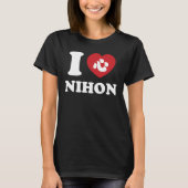 ICH HABE [LIEBE] NIHON T - Shirt (Vorderseite)