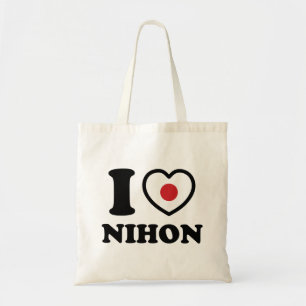 ICH HABE [LIEBE] NIHON TOTE BAG TRAGETASCHE