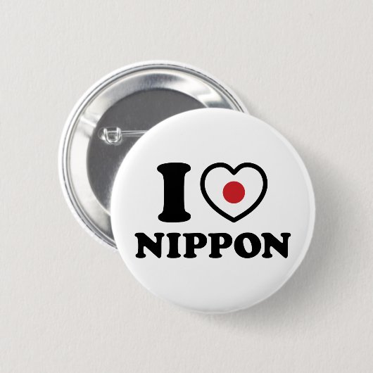 ICH HABE [LIEBE] NIPPON BUTTON (Vorne & Hinten)