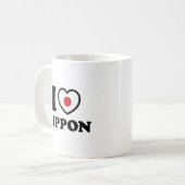 ICH HABE [LIEBE] NIPPON KAFFEETASSE (Vorderseite Links)