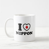 ICH HABE [LIEBE] NIPPON KAFFEETASSE (Links)