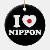ICH HABE [LIEBE] NIPPON KERAMIK ORNAMENT (Hinten)