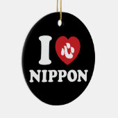 ICH HABE [LIEBE] NIPPON KERAMIK ORNAMENT (Rechts)