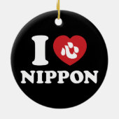 ICH HABE [LIEBE] NIPPON KERAMIK ORNAMENT (Hinten)