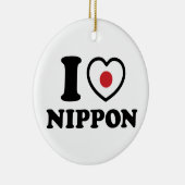ICH HABE [LIEBE] NIPPON KERAMIK ORNAMENT (Rechts)