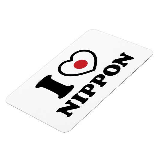 ICH HABE [LIEBE] NIPPON MAGNET (Linke Seite)