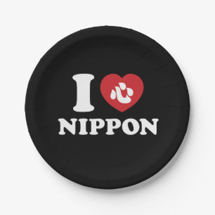 ICH HABE [LIEBE] NIPPON PAPPTELLER