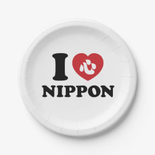 ICH HABE [LIEBE] NIPPON PAPPTELLER