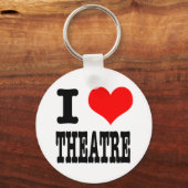 ICH HABE (LIEBE) THEATER SCHLÜSSELANHÄNGER (Vorderseite)