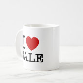 ICH HABE [LIEBE] VERKAUF KAFFEETASSE (Vorderseite Links)