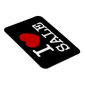 ICH HABE [LIEBE] VERKAUF MAGNET (Rechte Seite)