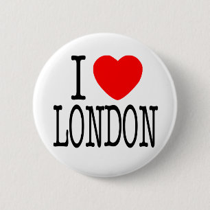 ICH HABE LONDON BUTTON
