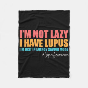 Ich habe Lupus Lupus Lupus Awareness Lupus Krieg Fleecedecke