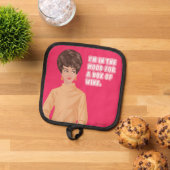 Ich habe Lust auf eine Schachtel Wein. Topflappen (Oben Unten)