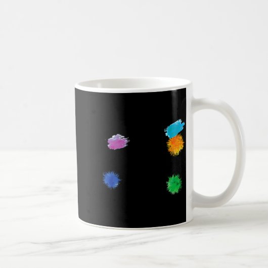 Ich habe lustiger Künstler Maler Gemälde Kunst gem Kaffeetasse (Rechts)