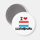 ICH HABE LUXEMBURG MAGNET (Vorderseite/Rückseite)