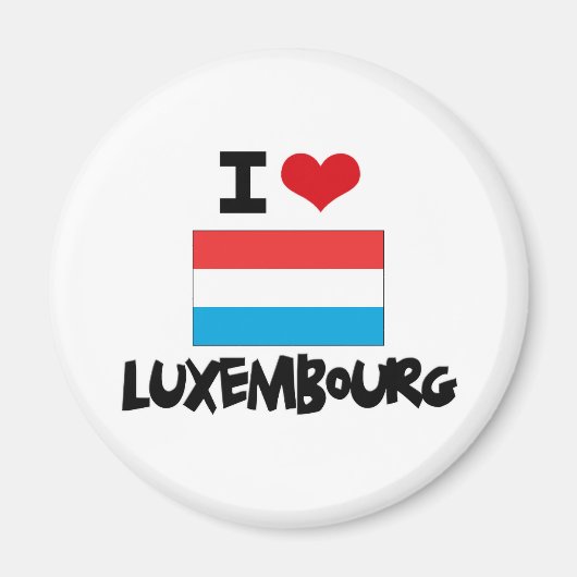 ICH HABE LUXEMBURG MAGNET (Vorne)