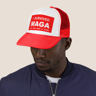 Ich habe MAGA überlebt Truckerkappe