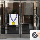 Ich habe Medaille getestet Fensteraufkleber (Büro Tür)