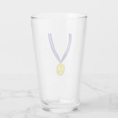 Ich habe Medaille getestet Glas (Rückseite)