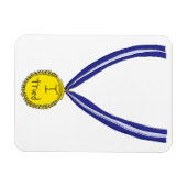 Ich habe Medaille getestet Magnet (Horizontal)