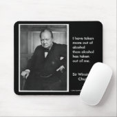 Ich habe mehr aus Alkohol heraus… genommen Mousepad (Mit Mouse)