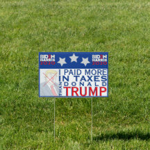 Ich habe mehr Steuern bezahlt als D. Trump-Garnele