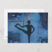 Ich habe mein Balance-Yoga-Mädchen Behalten Postkarte (Vorne/Hinten)