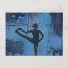 Ich habe mein Balance-Yoga-Mädchen Behalten Postkarte
