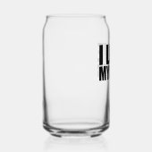 Ich habe mein Bier Liebe Dosenglas (Links)