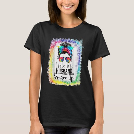 Ich habe mein Ehemann Liebe, aber manchmal will ic T-Shirt (Vorderseite)