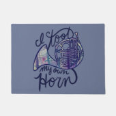 Ich habe mein eigenes Horn abgespuckt Fußmatte (Vorderseite)