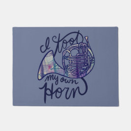 Ich habe mein eigenes Horn abgespuckt Fußmatte