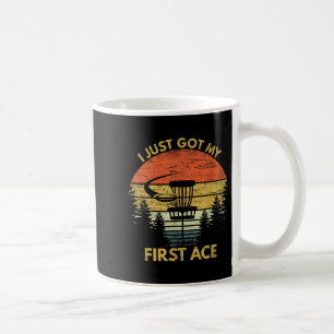 Ich habe mein erstes As Motivierend Disk Golf Gesc Kaffeetasse
