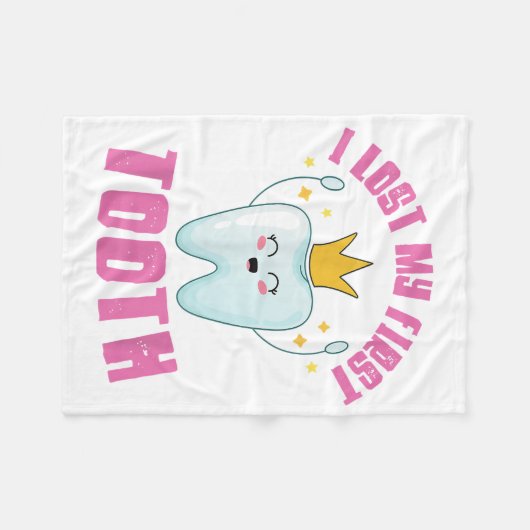 Ich habe mein erstes Zelt-Zelt-out-Kindergeschenk  Fleecedecke (Vorderseite (Horizontal))